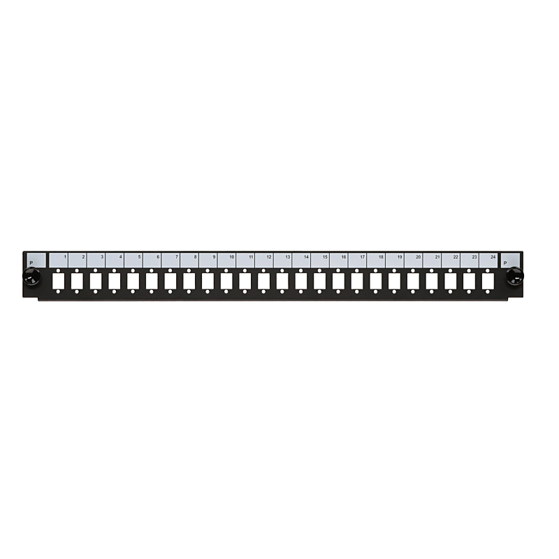 Front LC/SC/E2000 24 Ports Simplex/Duplex für 19" Spleißbox