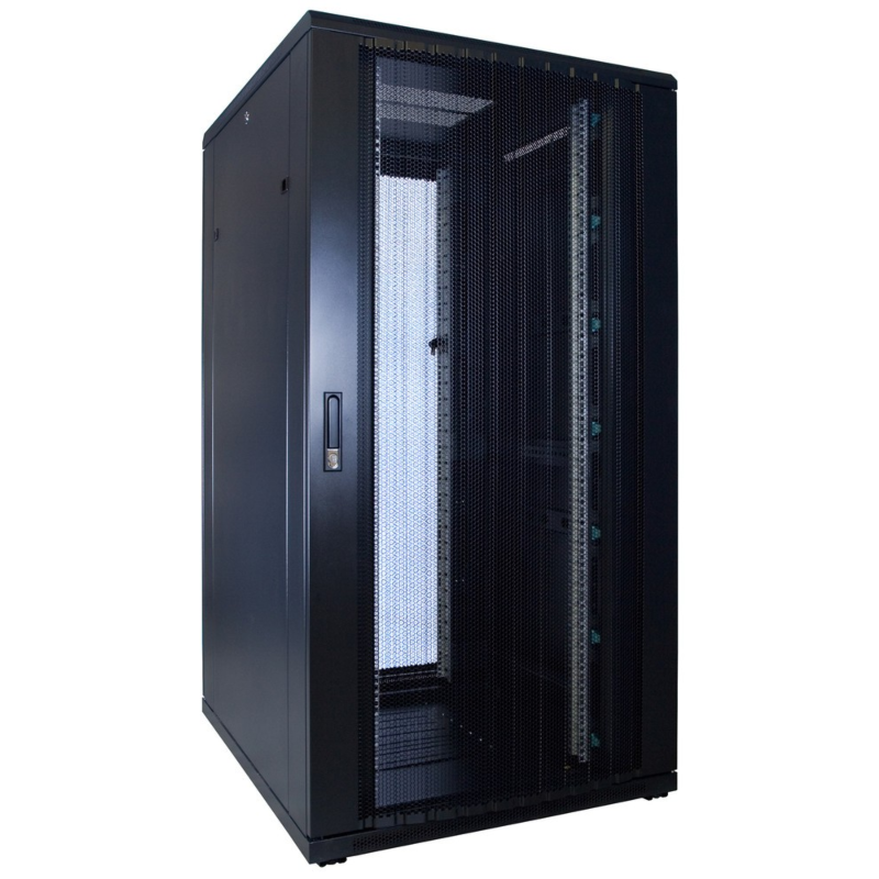 32 HE 19” Serverschrank, mit perforierter Fronttür (BxTxH) 800 x 1200 x 1600mm