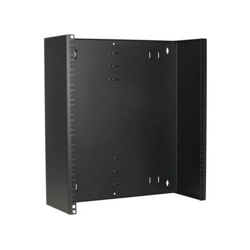 12 HE, 19” Montagerahmen für Wandbefestigungen ohne Schaniere - 180mm Tief