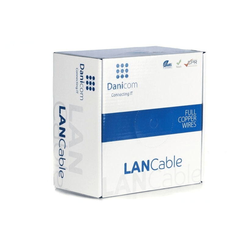 DANICOM CAT7 S/FTP 100m Starrleiter - LSZH (Dca)