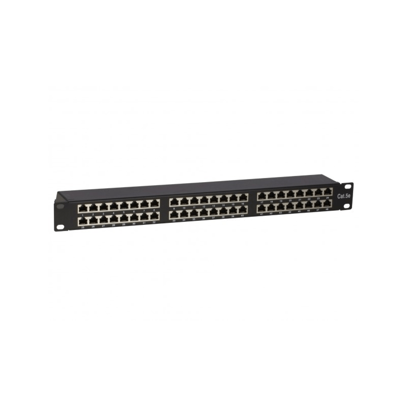 Patchpanel 19" CAT5 FTP - 48 ports