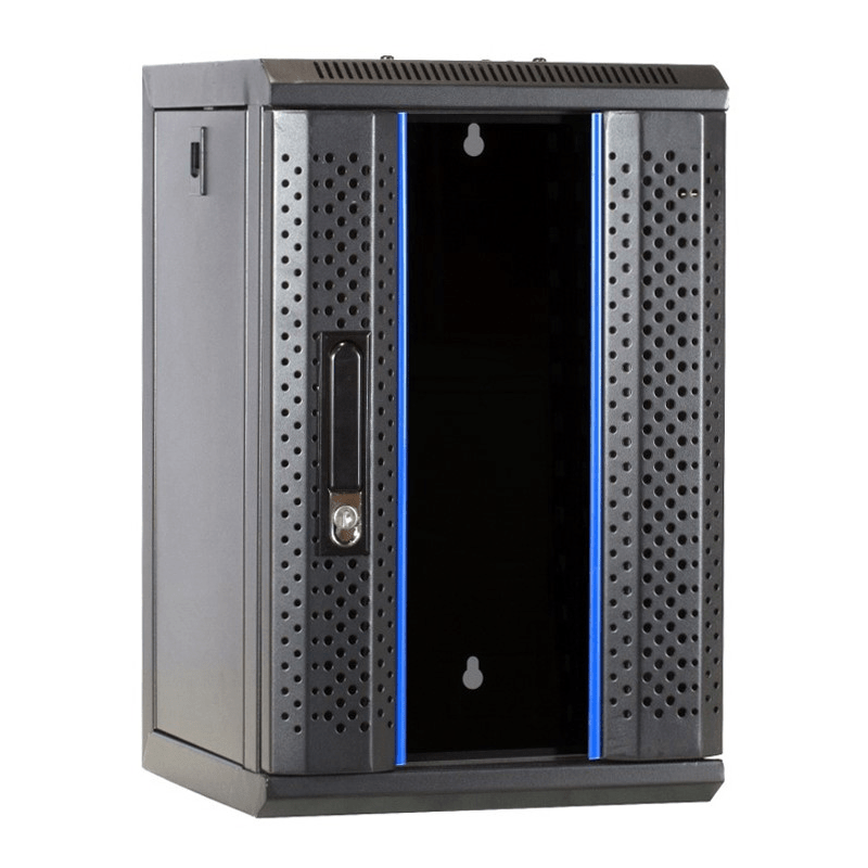 9 HE, 10” Serverschrank, mit Glastür, (BxTxH) 312x310x486mm