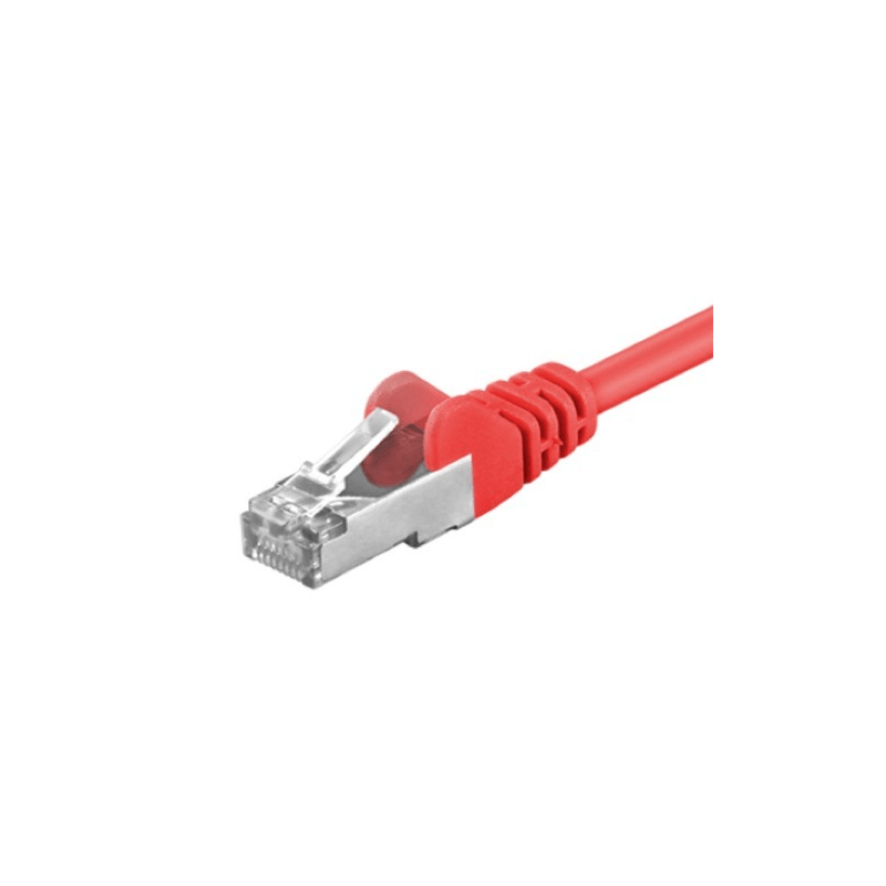 CAT 5e Netzwerkkabel F/UTP – 2 Meter -  Rot