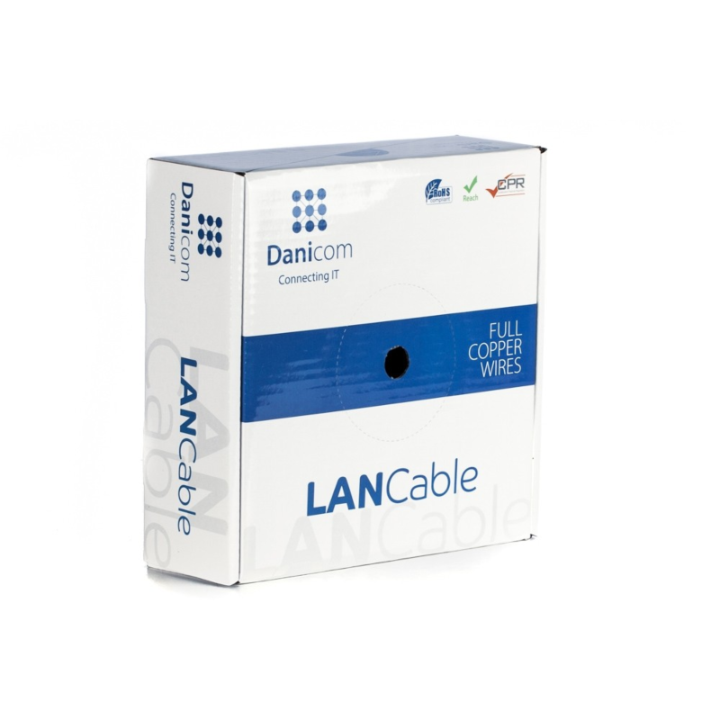 DANICOM CAT6 FTP 50m Starrleiter - LSZH (Dca)