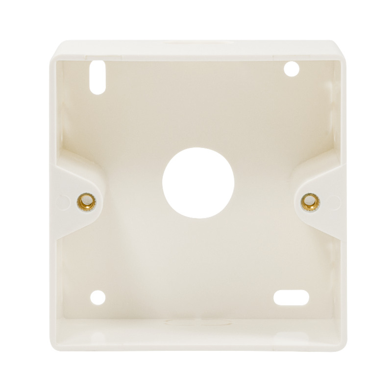 Rahmen Anschlußdose, Elfenbein